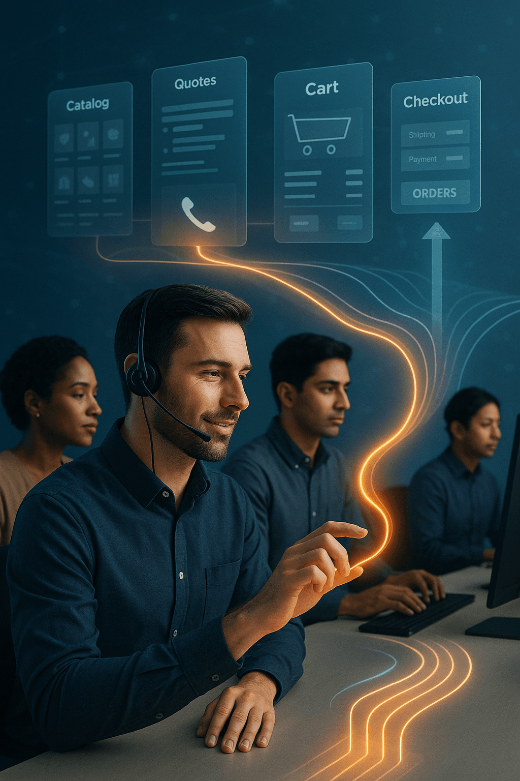 B2B E-commerce Automation for SMEs: Turn Customer Support into a Scalable Competitive Advantage