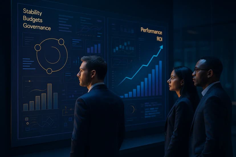 Marketing B2B 2026 : budgets qui tiennent, marque qui revient, ROI qui tranche