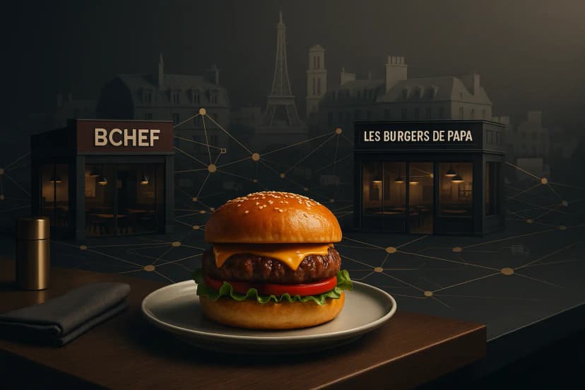 Bchef Acquires Les Burgers de Papa: The Restaurant Consolidation Play That Can Scale Fast — or Break the Network
